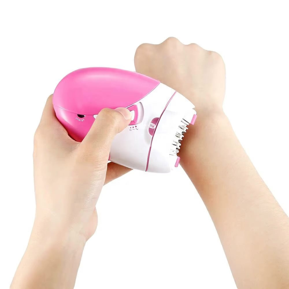 Épilateur électrique Smooth Glide pour femme, 2 vitesses et lumière LED