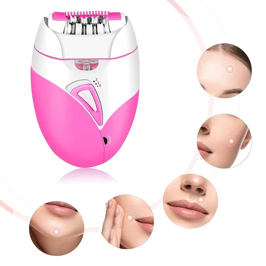Épilateur électrique Smooth Glide pour femme, 2 vitesses et lumière LED