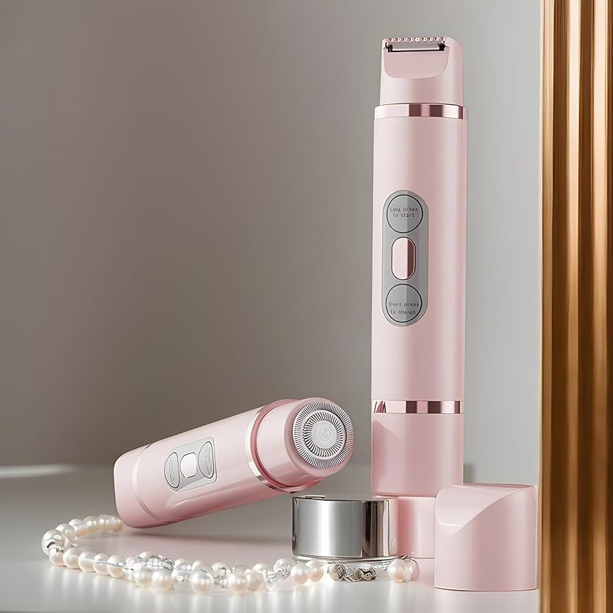 Rasoir électrique à double tête indolore