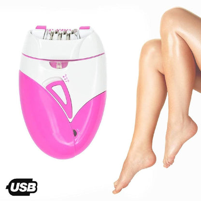 Épilateur électrique Smooth Glide pour femme, 2 vitesses et lumière LED