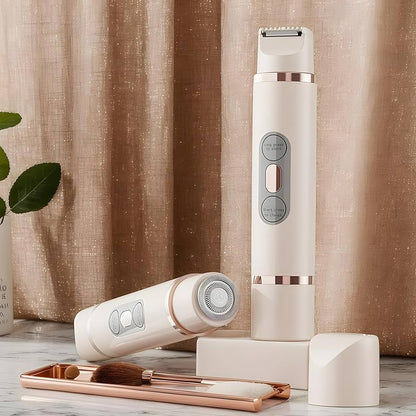 Rasoir électrique à double tête indolore