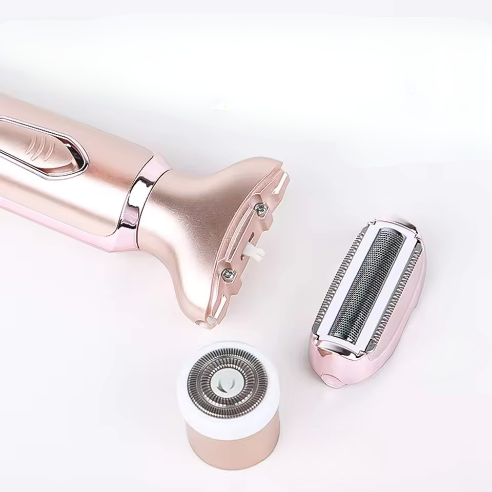 Ensemble épilateur et rasoir électrique pour femme