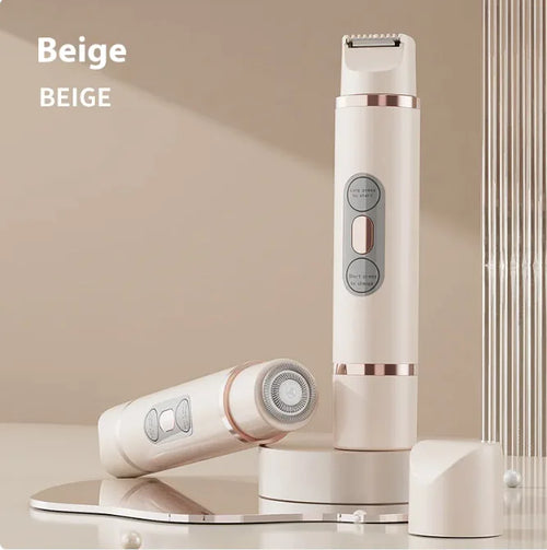 Rasoir électrique à double tête indolore