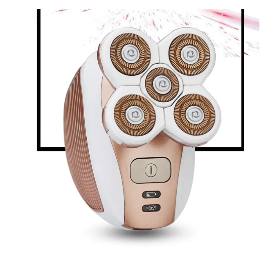 Electric Five-Head Floating Epilator – Experience Ultimate Smoothness Now!