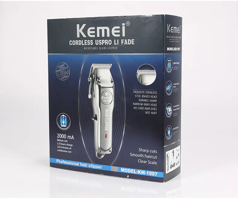 Kemei Electric Hair Clipper – Unlock Precision Grooming with Pro-Grade Power